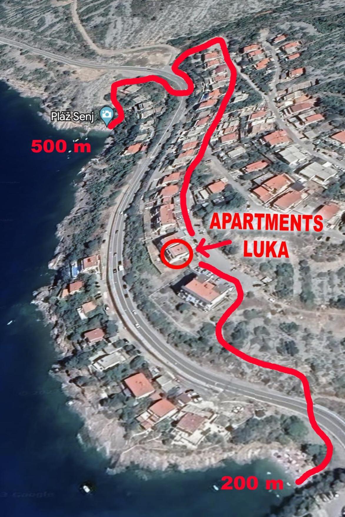 Studio Apartman Luka Senj  Ngoại thất bức ảnh